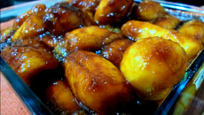 Banana caramelizada (receita simples)