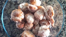 Bolinho de chuva vegano (sem leite e ovos)