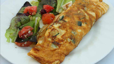 Omelete de abobrinha
