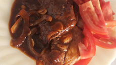 Contra filé na manteiga