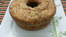 Torta de atum e queijo