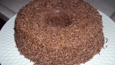 Brigadeirão de microondas