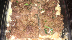 Quibe recheado com tortilhas