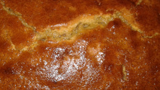 Bolo de aveia maravilhoso