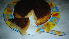 Bolo Cremoso de Fubá