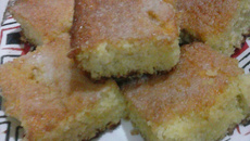 Bolo lima-limão de liquidificador