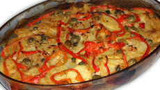 Tilápia espiritual ao forno