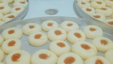 Biscoitos olho de boi