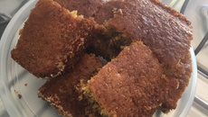 Bolo de banana fofinho