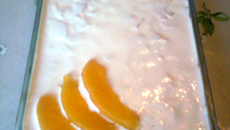 Pavê de Pêssego da Kell