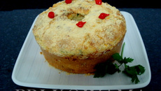 Bolo salgado caipira