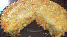 Torta de legumes - fácil