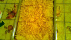 Torta de frango com pão de forma