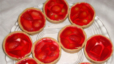 Tortelete de morango da Kelly