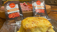 Croque monsieur com frios