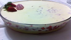 Torta fantástica de morango