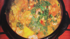 Azul marinho (prato típico caiçara)