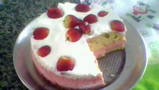 Bolo de morango especial