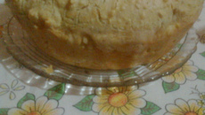 bolo salgado  de polvilho doce (rosca)