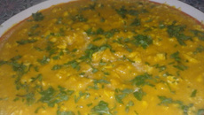 Purê de abóbora com frango fácil e delicioso