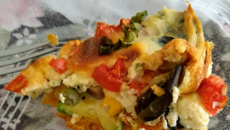 Deliciosa torta de legumes e ricota