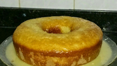 Bolo com Bebida Láctea