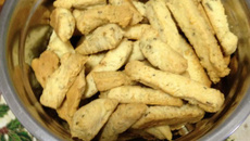 Bolachinhas salgadas deliciosas