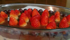 Delicia de uva e morango diet