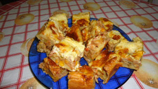 Torta cremosa de atum