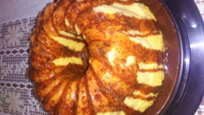 Bolo de cenoura no microondas