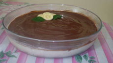 Mousse de banana diet