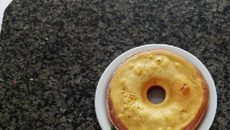 Bolo de leite fervendo