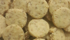 Biscoito salgado caseiro