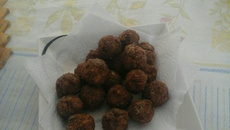 Bolinho de carne moida