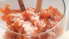 Doce de abóbora moranga