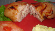 Frango recheado especial