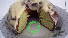 Bolo verde de limão