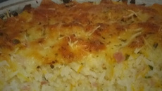 Arroz de forno fácil e saboroso