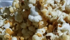 Pipoca doce sem óleo