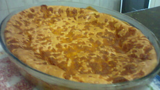 Pastelão de queijo e presunto fácil