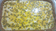 Torta de maracujá prática e fácil