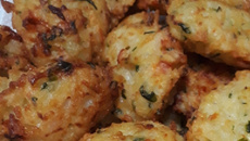 Bolinho de arroz prático