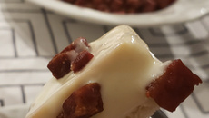 Creme de Cebola com Gorgonzola e Calabresa para Founde