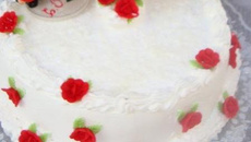 Bolo de maracujá trufado