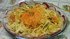 Macarrão vegetariano