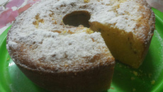 Bolo de flocos de milho