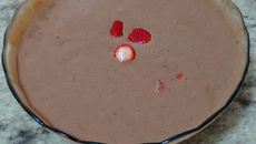 Estrogonofe de morango