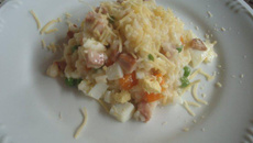 Risoto de calabresa