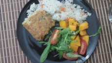 Bolo fofinho de bacalhau da Flávia Rachel