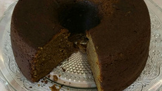 Bolo de passas de caju